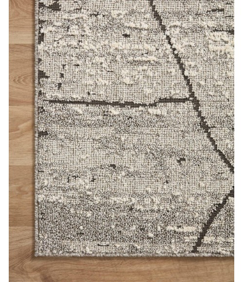 Loloi Fabian Area Rug Loloi II Fabian Grey / Charcoal 2'-7" x 7'-6" Runner Rug
