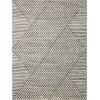 Loloi Fabian Charcoal / Ivory FAB-06 2 ft. 7 in. X 4 ft. Rectangle Rug