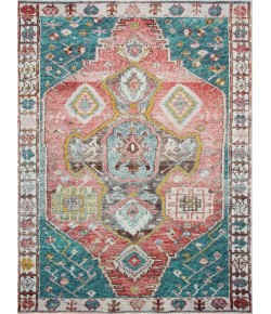 Loloi Fiona B20331 Rust / Green Area Rug 3 ft. 0 in. X 5 ft. 0 in. Rectangle