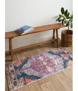 Loloi Fiona Purple / Multi B20341 2 ft. X 5 ft. Rectangle Rug
