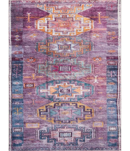 Loloi Fiona Blue / Purple Rug B20342 2 ft. X 5 ft. Rectangle - Rugs Town Loloi Fiona Blue / Purple B20342 2 ft. X 5 ft. Rectangle Rug