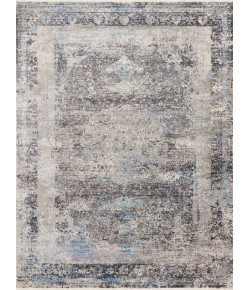 Loloi Franca FRN-03 black / SKY Area Rug 9 ft. 6 in. X 13 ft. Rectangle