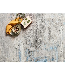 Loloi Franca FRN-05 GREY / OCEAN Area Rug 7 ft. 10 in. X 10 ft. 2 in. Rectangle