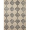 Chris Loves Julia x Loloi Francis Beige / Charcoal FRA-01 5 ft. X 7 ft. 6 in. Rectangle Rug