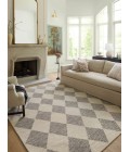 Chris Loves Julia x Loloi Francis Beige / Charcoal FRA-01 9 ft. 3 in. X 13 ft. Rectangle Rug