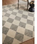 Chris Loves Julia x Loloi Francis Beige / Charcoal FRA-01 9 ft. 3 in. X 13 ft. Rectangle Rug