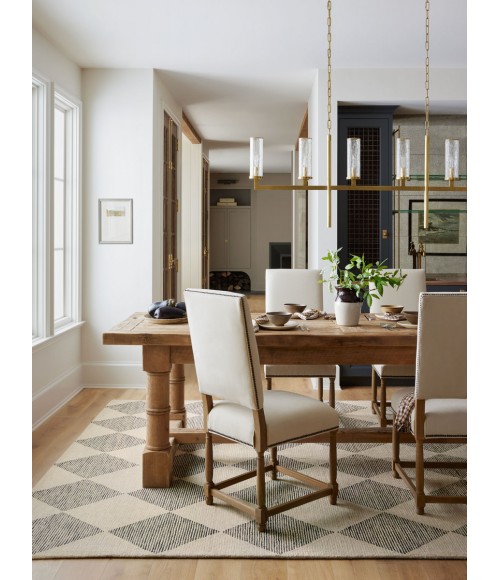 Chris Loves Julia x Loloi Francis Beige / Charcoal FRA-01 9 ft. 3 in. X 13 ft. Rectangle Rug