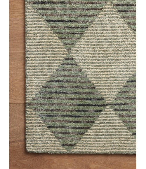 Chris Loves Julia x Loloi Francis Spa / Granite FRA-01 5 ft. X 7 ft. 6 in. Rectangle Rug