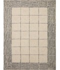 Chris Loves Julia x Loloi Francis Cream / Black FRA-02 3 ft. 6 in. X 5 ft. 6 in. Rectangle Rug