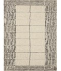Chris Loves Julia x Loloi Francis Cream / Black FRA-02 3 ft. 6 in. X 5 ft. 6 in. Rectangle Rug