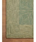 Chris Loves Julia x Loloi Francis Green / Natural FRA-02 3 ft. 6 in. X 5 ft. 6 in. Rectangle Rug