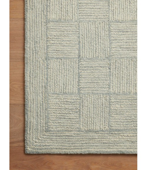 Chris Loves Julia x Loloi Francis Silver / Sky Rug FRA-03 2 ft. 6 in. X 7 ft. 6 in. Rectangle - Rugs Town Chris Loves Julia x Loloi Francis Silver / Sky FRA-03 2 ft. 6 in. X 7 ft. 6 in. Rectangle Rug