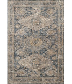 Loloi Gaia GAA-02 Denim / Taupe Area Rug 2 ft. 6 in. X 10 ft. 0 in. Rectangle
