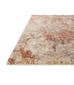 Loloi Gaia GAA-03 Taupe / Brick Area Rug 6 ft. 7 in. X 9 ft. 10 in. Rectangle