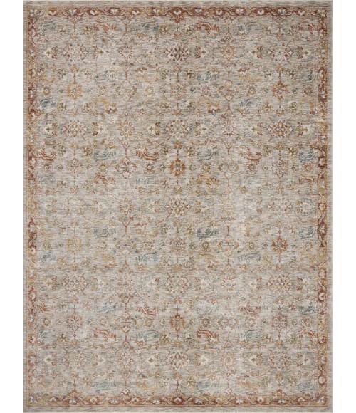 Loloi Gaia Natural / Multi Rug GAA-05 18 in. X 18 in. Sample - Rugs Town Loloi Gaia Natural / Multi GAA-05 18 in. X 18 in. Sample Rug
