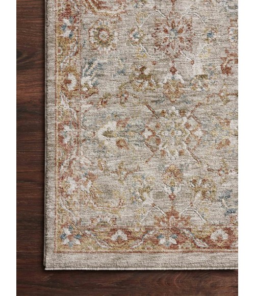 Loloi Gaia Natural / Multi Rug GAA-05 18 in. X 18 in. Sample - Rugs Town Loloi Gaia Natural / Multi GAA-05 18 in. X 18 in. Sample Rug