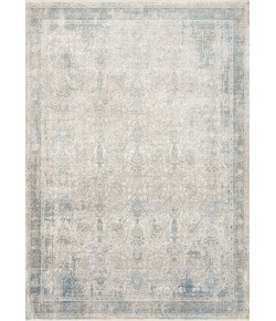 Loloi Gemma GEM-02 SKY / IVORY Area Rug 2 ft. 8 in. X 12 ft. Rectangle