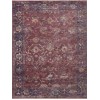 Loloi Giada GIA-02 Grape / Multi Area Rug 5 ft. 0 in. X 5 ft. 0 in. Round