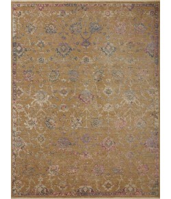 Loloi Giada GIA-05 Gold / Multi Area Rug 3 ft. 2 in. X 3 ft. 2 in. Round