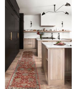 Loloi Giada GIA-05 Red / Multi Area Rug 3 ft. 2 in. X 3 ft. 2 in. Round