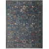 Loloi Giada GIA-06 Denim / Multi Area Rug 3 ft. 2 in. X 3 ft. 2 in. Round