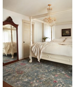 Loloi Giada GIA-06 Lagoon / Multi Area Rug 3 ft. 2 in. X 3 ft. 2 in. Round