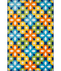 Loloi Gracie HGE05 BLUE / MULTI Area Rug 2 ft. 7 in. X 3 ft. 11 in. Rectangle