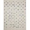Loloi Hagen HAG-04 White / Navy Area Rug 2 ft. 7 in. X 10 ft. 10 in. Rectangle