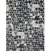 Loloi Hagen HAG-06 Slate / Denim Area Rug 18 in. X 18 in. Sample