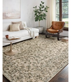 Loloi Halle HAE-05 GREY / SKY Area Rug 3 ft. 6 in. X 5 ft. 6 in. Rectangle