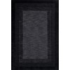 Loloi Hamilton HM-01 GREY / black Area Rug 18 in. X 18 in. Sample