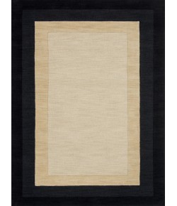 Loloi Hamilton HM-01 IVORY / black Area Rug 18 in. X 18 in. Sample