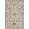 Loloi Hathaway HTH-04 BEIGE / MULTI Area Rug 2 ft. 0 in. X 5 ft. 0 in. Rectangle