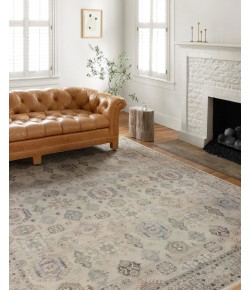 Loloi Hathaway HTH-04 BEIGE / MULTI Area Rug 2 ft. 0 in. X 5 ft. 0 in. Rectangle