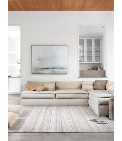 Loloi Haven VH-01 SILVER / BLUE Area Rug 9 ft. 6 in. X 13 ft. 6 in. Rectangle