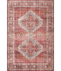 Loloi Heidi HEI-03 SUNSET / NATURAL Area Rug 7 ft. 6 in. X 7 ft. 6 in. Round