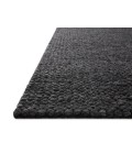 Jean Stoffer x Loloi Hendrick Charcoal HEN-01 2 ft. 9 in. X 7 ft. 9 in. Rectangle Rug