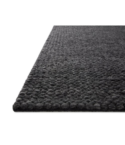 Jean Stoffer x Loloi Hendrick Charcoal HEN-01 2 ft. 9 in. X 7 ft. 9 in. Rectangle Rug