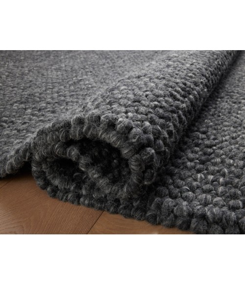 Jean Stoffer x Loloi Hendrick Charcoal HEN-01 2 ft. 9 in. X 7 ft. 9 in. Rectangle Rug