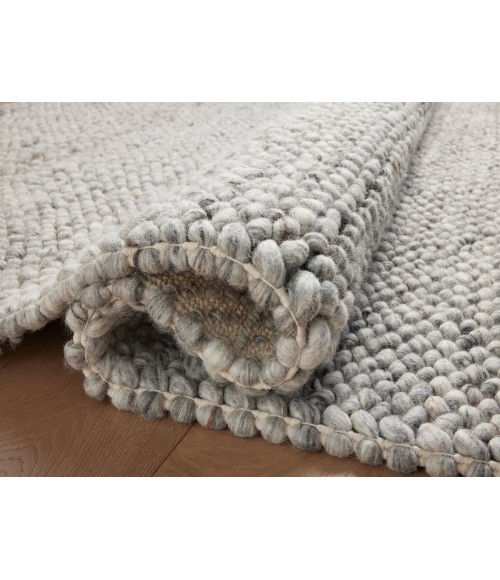 Jean Stoffer x Loloi Hendrick Grey HEN-01 2 ft. 9 in. X 7 ft. 9 in. Rectangle Rug