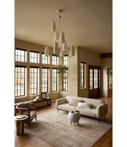 Loloi Heritage Ivory / Natural HER-04 2ft.-5in. X 8ft. Rect. Rug