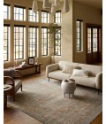 Loloi Heritage Aqua / Terracotta HER-06 2ft.-5in. X 8ft. Rect. Rug