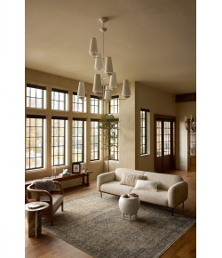 Loloi Heritage Sage / Navy HER-08 2ft.-5in. X 8ft. Rect. Rug