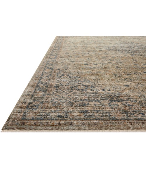 Loloi Heritage Sage / Navy HER-08 2ft.-5in. X 8ft. Rect. Rug
