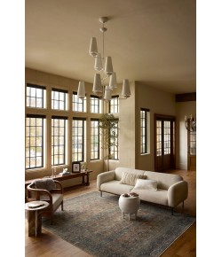 Loloi Heritage Midnight / Multi HER-11 2ft.-5in. X 8ft. Rect. Rug