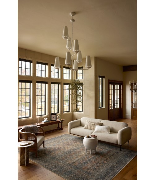 Loloi Heritage Midnight / Multi HER-11 2ft.-5in. X 8ft. Rect. Rug