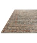 Loloi Heritage Blue / Rust HER-12 2ft.-5in. X 8ft. Rect. Rug