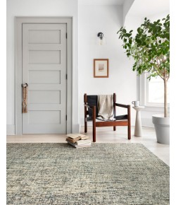 Loloi Harlow HLO-01 OCEAN / SAND Area Rug 7 ft. 9 in. X 9 ft. 9 in. Rectangle