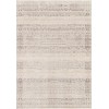 Loloi Homage HOM-05 IVORY / SILVER Area Rug 2 ft. 6 in. X 10 ft. 0 in. Rectangle
