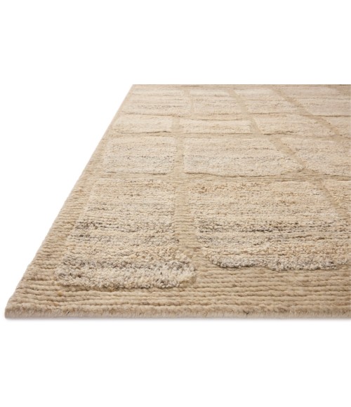Loloi Hughes Natural HUS-01 7ft.-9in. X 9ft.-9in. Rect. Rug